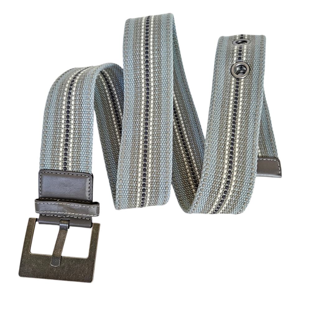 Natural Reflections Women's Woven Canvas Belt Size 16
